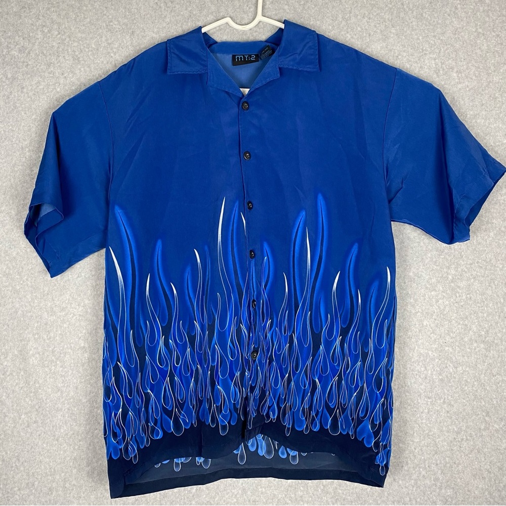 MT:2 Blue Flame Men’s Button Down